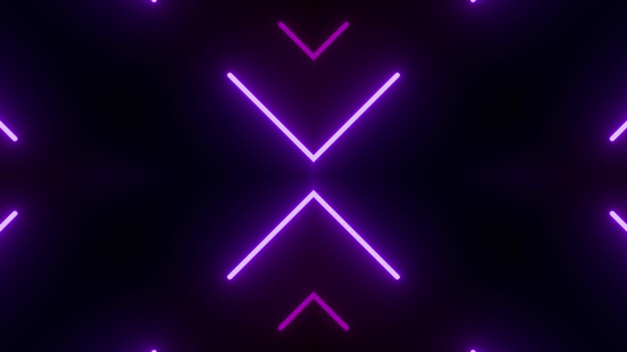 Neon Geometric Patterns