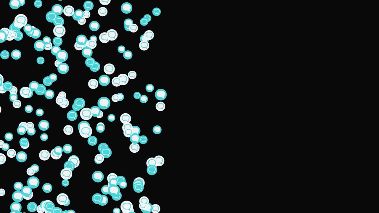 추상적인 음성 거품 패턴