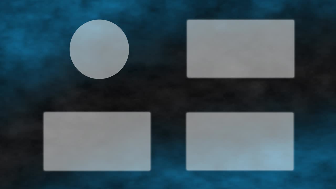 스모크 cg 엔드 카드 엔딩 스크린 모션 그래픽