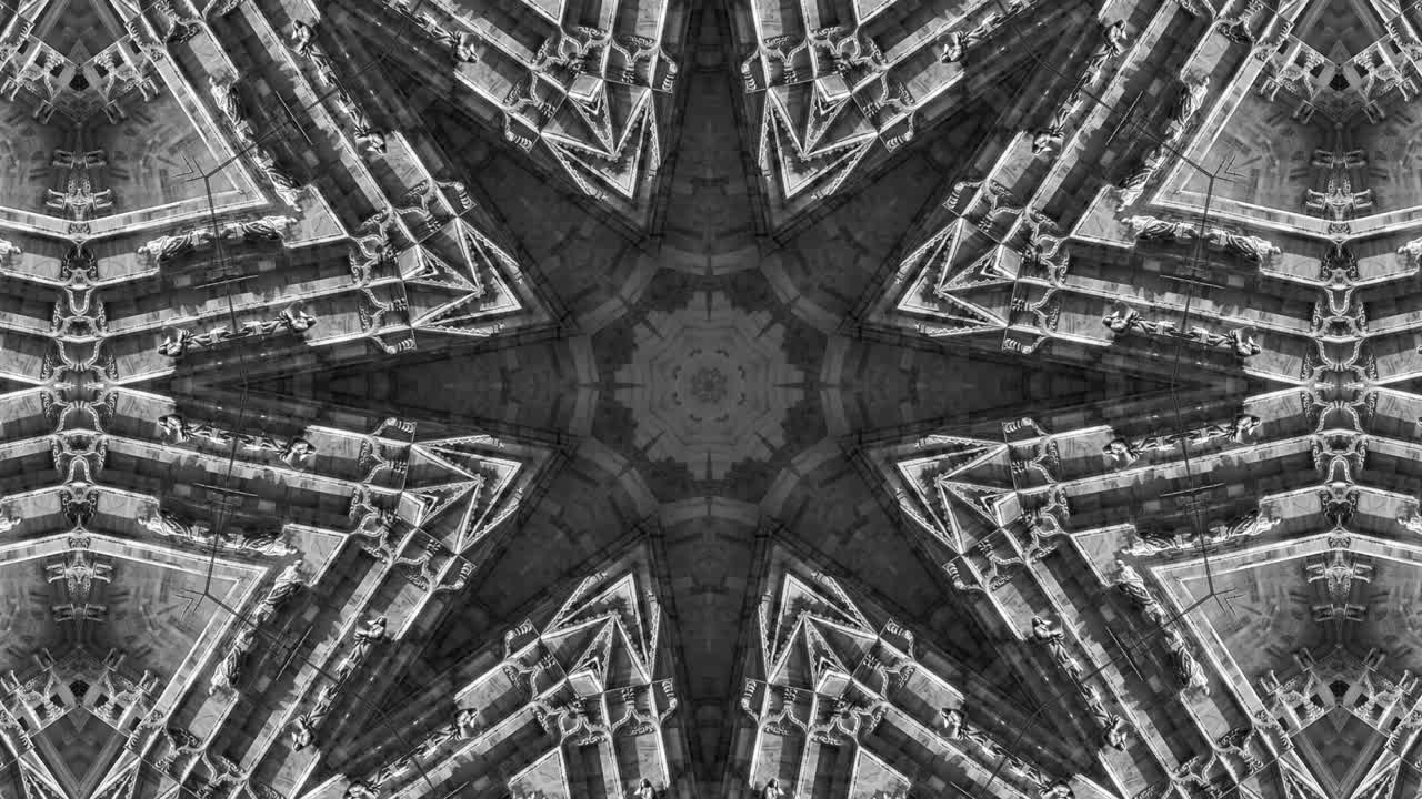 el fondo del patrón del mandalaidoscopio