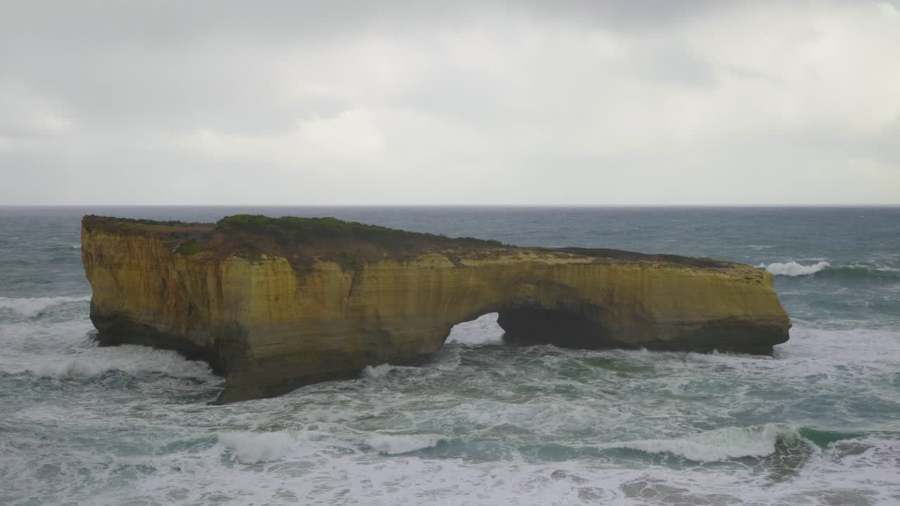 Spectacular rock formations at the coast