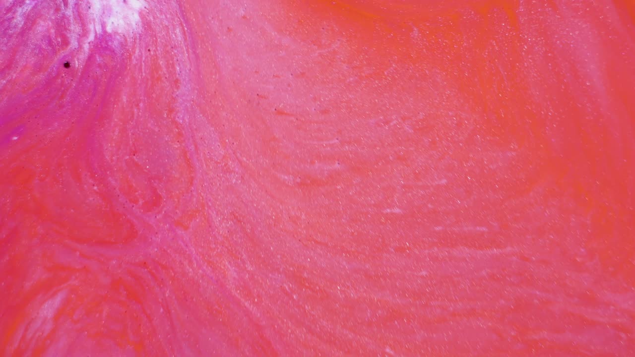Abstrakt lyserød og hvid resin kunst