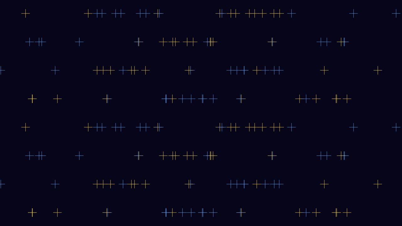 네온 화려한 색종이와 십자가 패턴