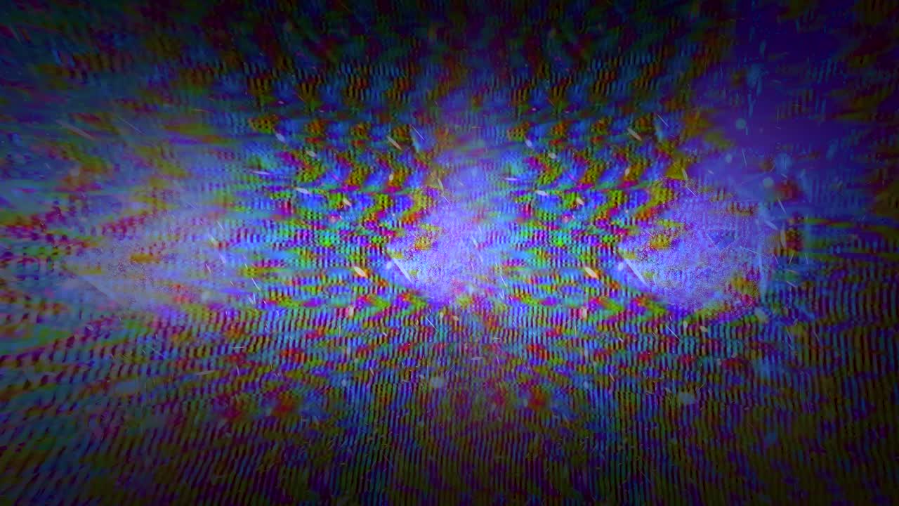 halloween pumpkin jack o' lantern 3d animation in retro VHS style