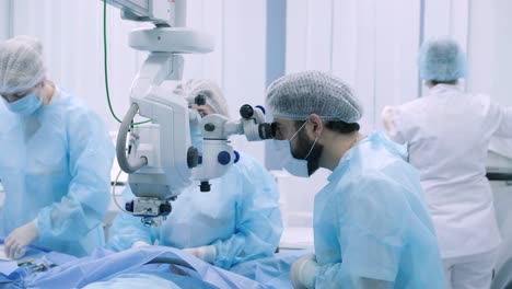 eye surgery, vitreoretinal. vitrectomy surgery.