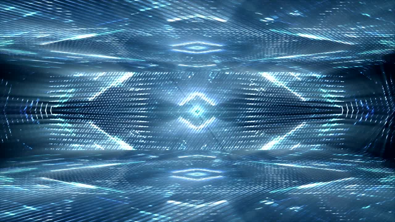 animación de fondo de luces azules