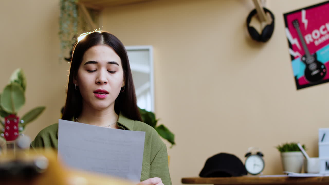 Two friends playing music