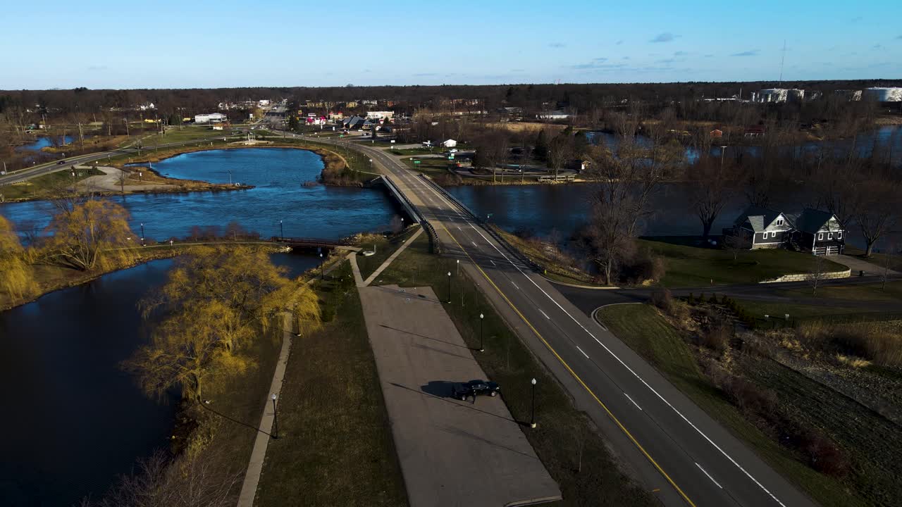 드론으로 주차장에 내려가는 것