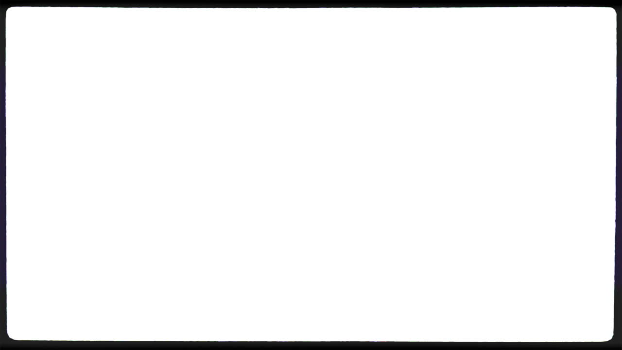 Real 35mm film frame overlay - glitch