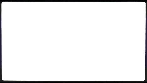 real 35mm film frame overlay - glitch