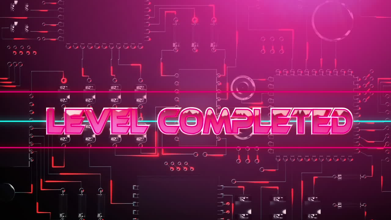 레벨 완료 게임 화면