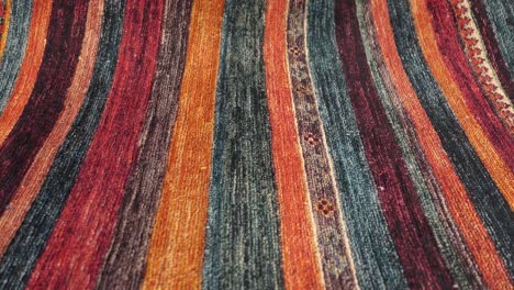 colorful striped rug