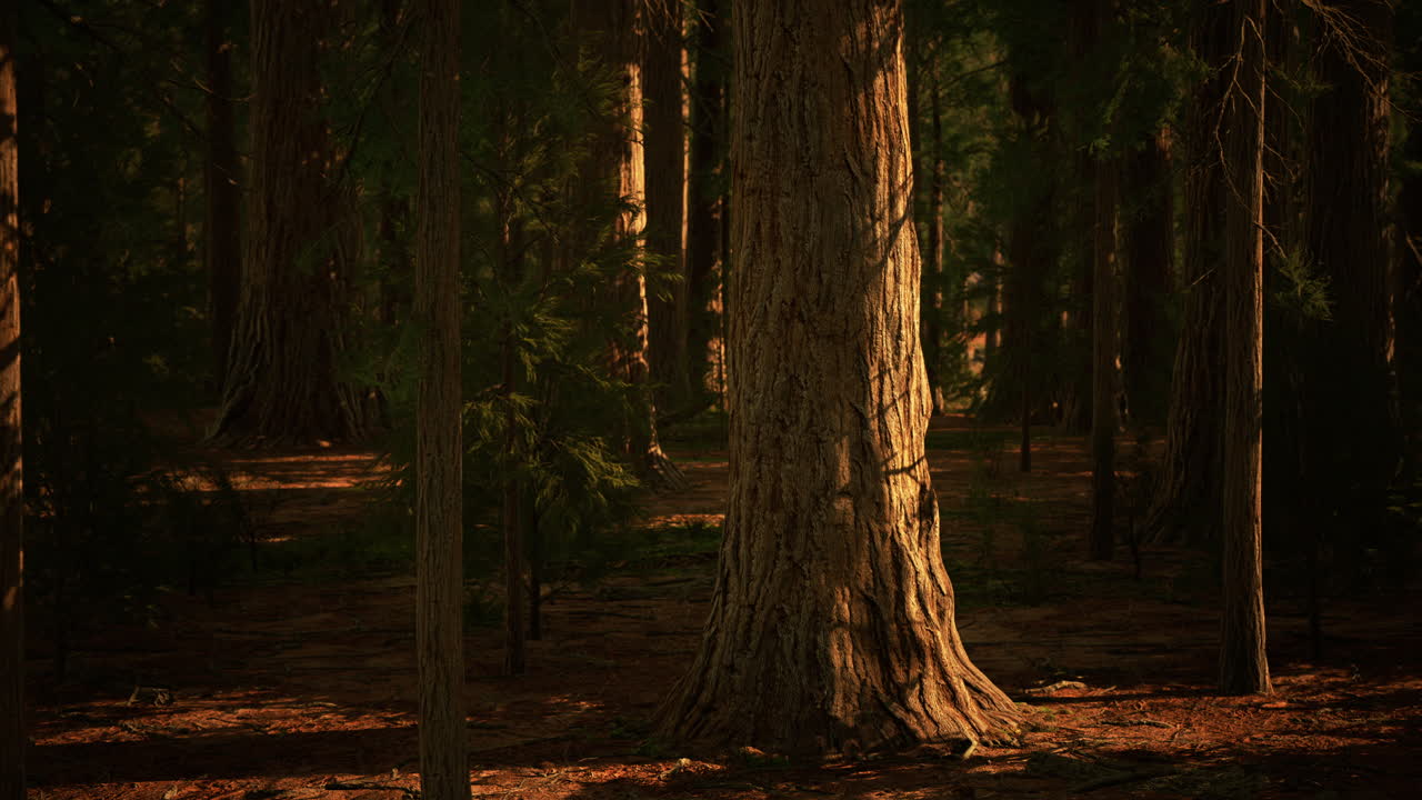 세코이아 국립 공원 의 거대 세코이아 의 규모