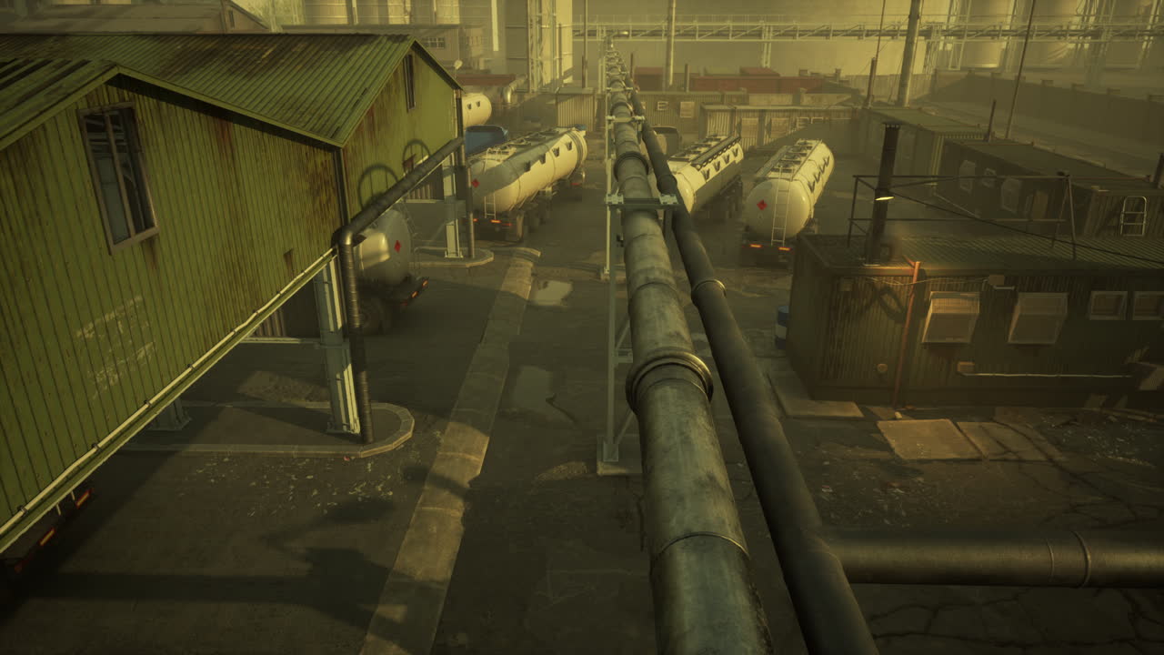 внешний вид современного нефтехимического завода