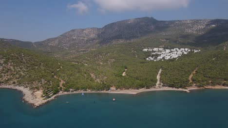 resort site aerial view