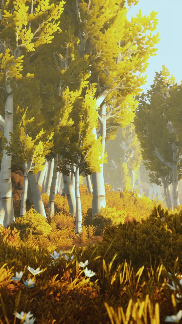 un hermoso camino del bosque