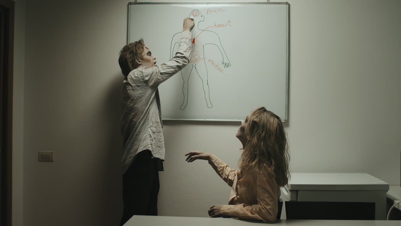 Zombies Learning Human Anatomy