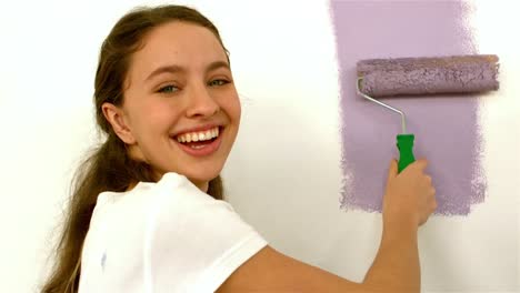 Mother-and-daughter-redecorating-a-room