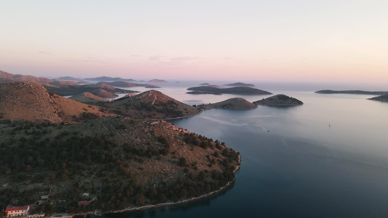 Landscape of Kornati archipelago