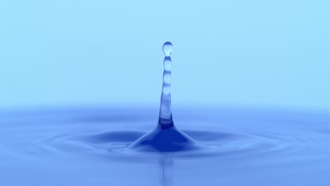 water drop in slow motion