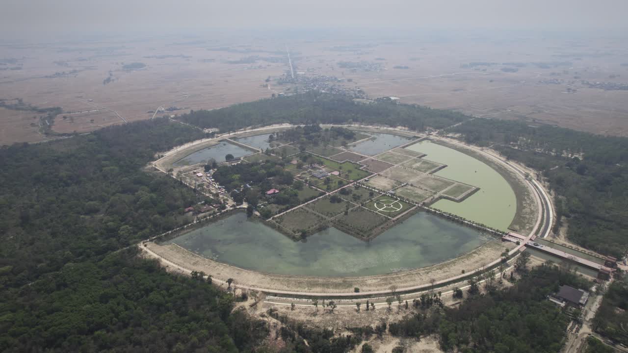 Lumbini, Gautam Buddhas fødested.