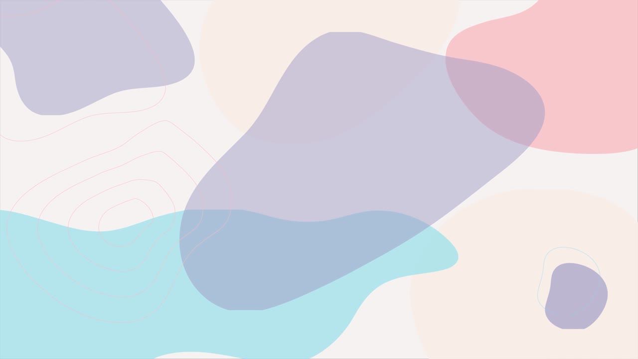 다채로운 액체 추상 배경 파란색 모션 아트