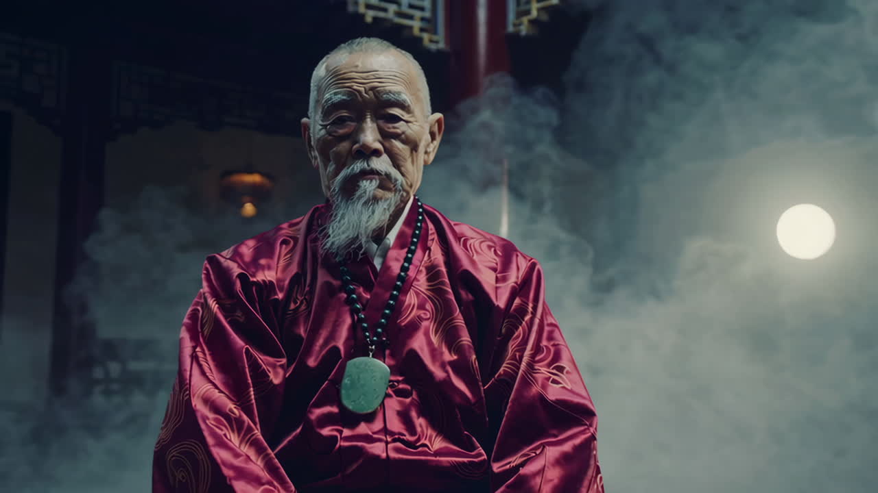 Portrait of a Wise Chinese Monk