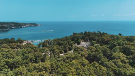 Phaselis-O-Faselis-Era-Una-Ciudad-Griega-Y-Romana-En-La-Costa-De-La-Antigua-Licia