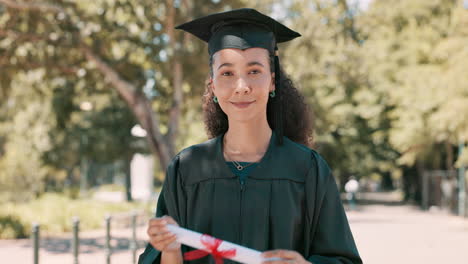 happy graduate with diploma