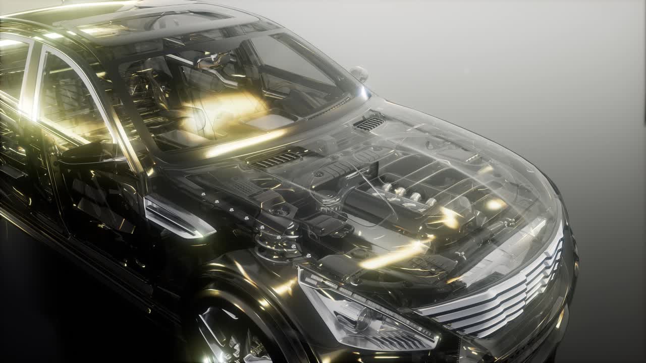 자동차에서 볼 수 있는 엔진과 다른 부분