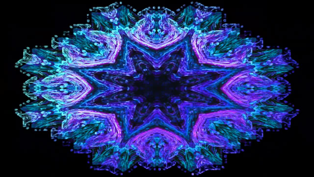 el fondo del patrón del kaleidoscopio abstracto.