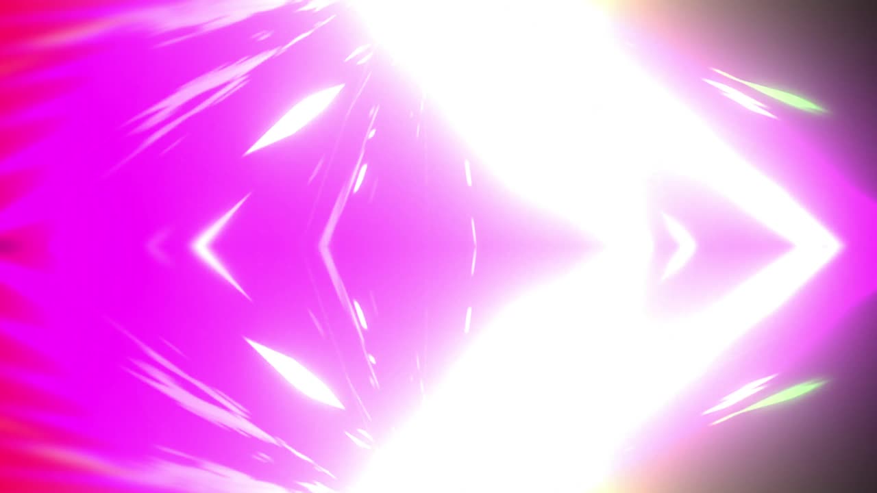 animación de un túnel colorido que se mueve sobre un fondo negro