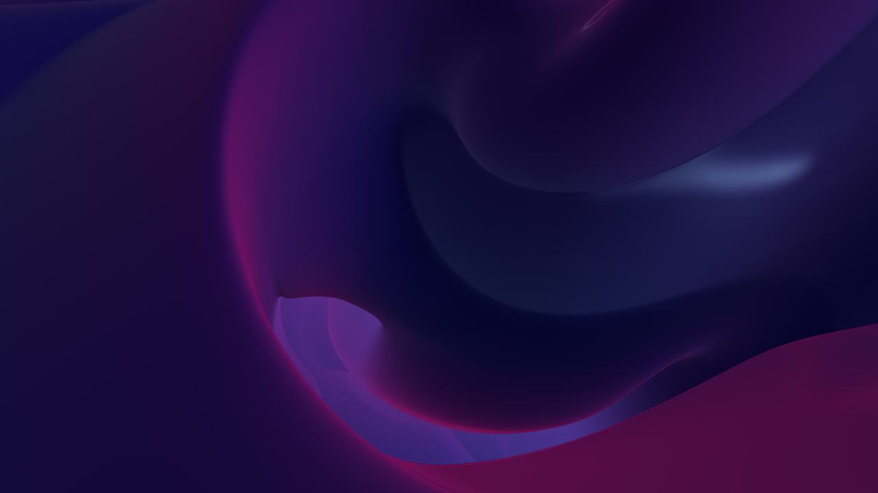 forma geométrica líquida abstracta y futurista que fluye en el espacio