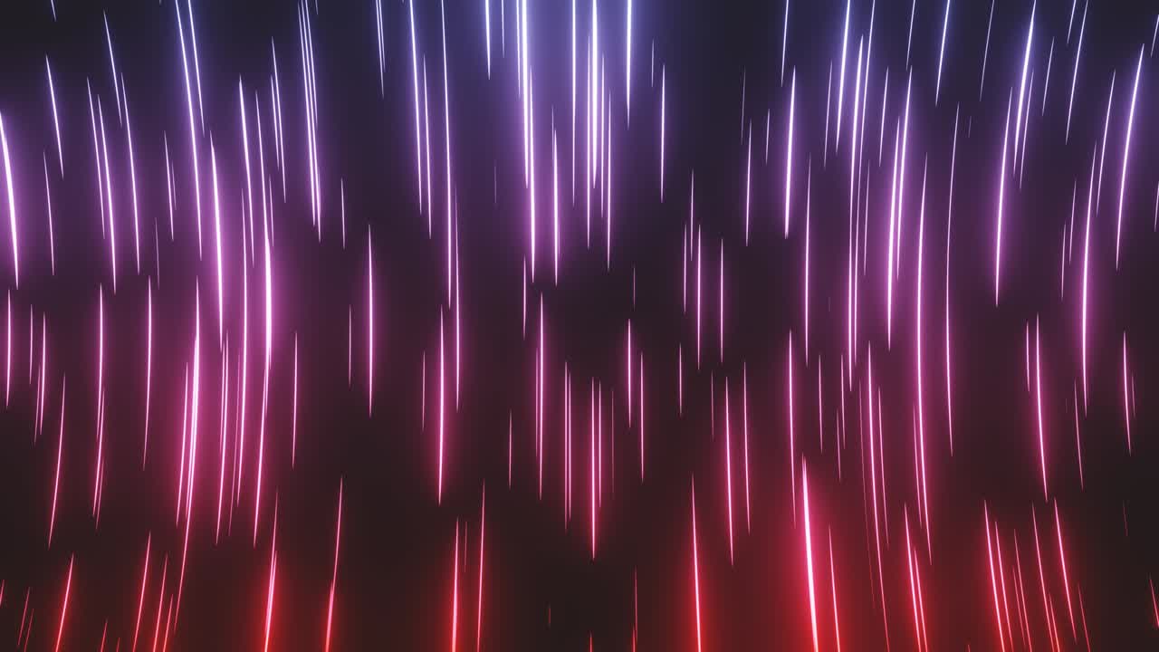 luces de neón brillantes fondo abstracto bucle sin costuras