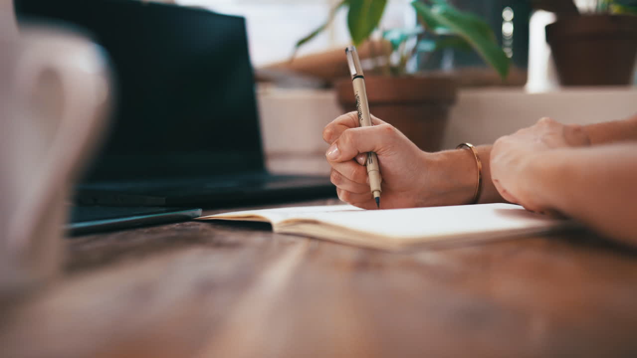 Writing down tasks for the day is how I succeed