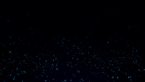 blue particles background. loop