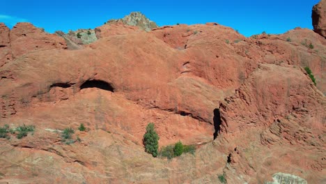 jardín de los dioses en colorado springs cliff 1-3