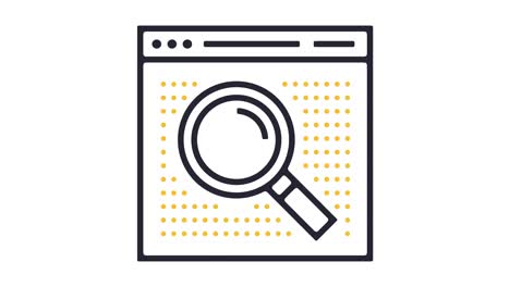 search engine icon animation