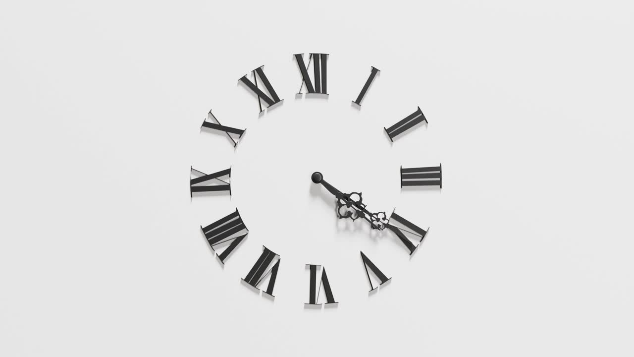 el reloj cuenta 24 horas.