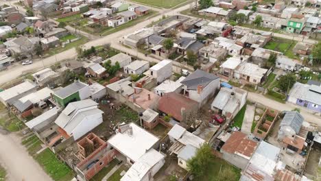 a neighborhood in the city of mar del plata top view