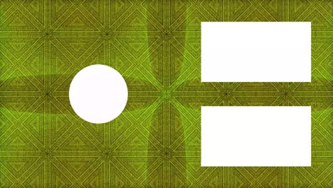 kaleidoscope pattern end card ending screen motion graphics