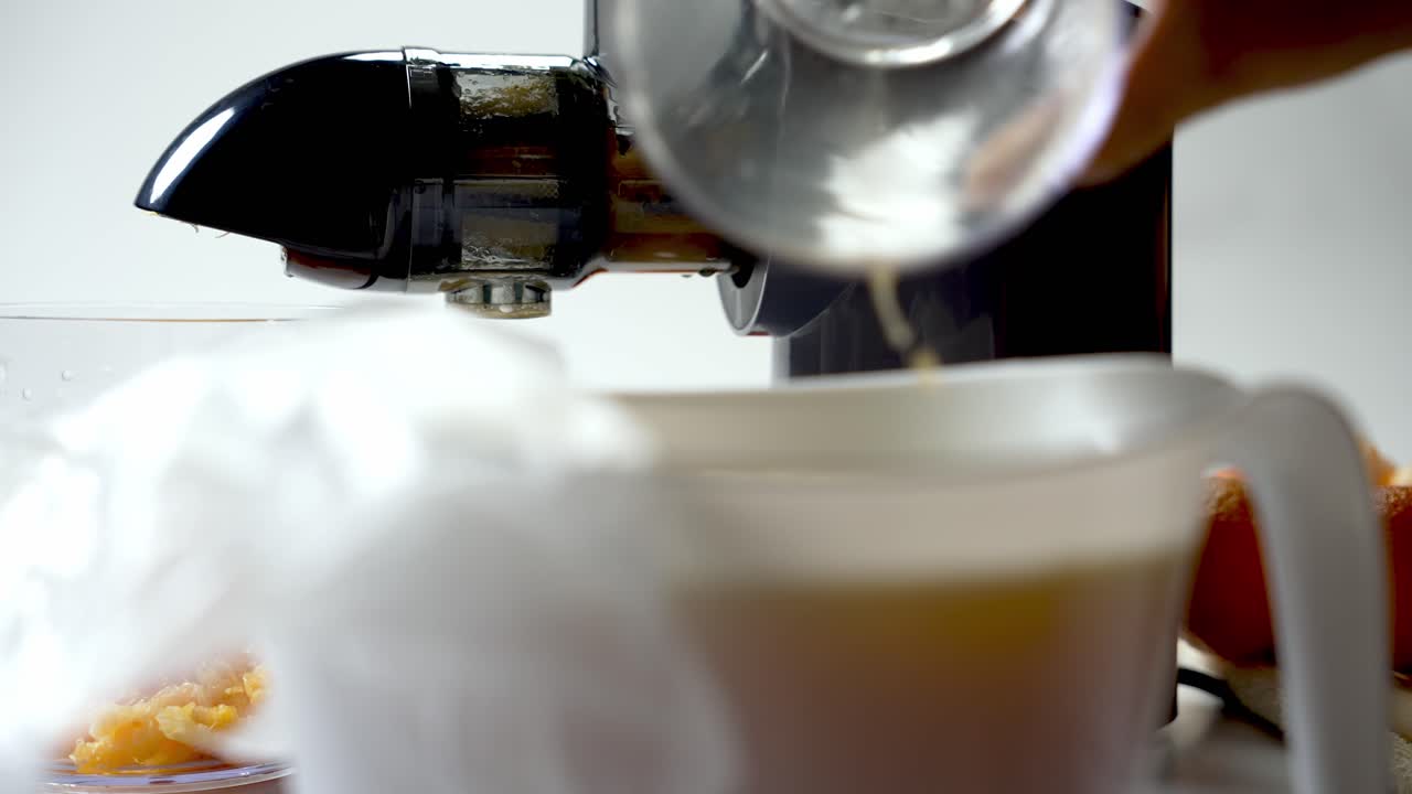 Homemade fruity juice, fresh smoothie drinks, quality orange beverage