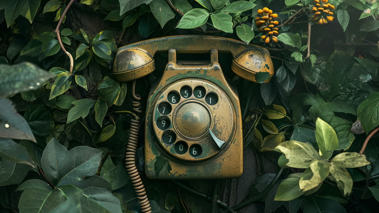 AI retro rotary telephones