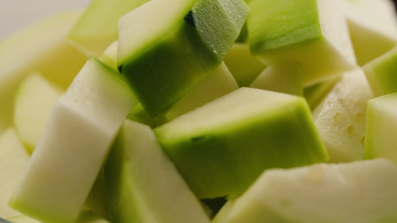 Winter melon cubes
