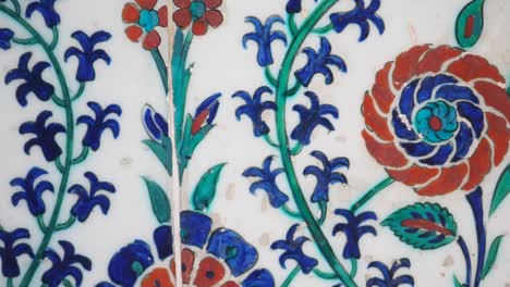 ottoman floral tilework detail