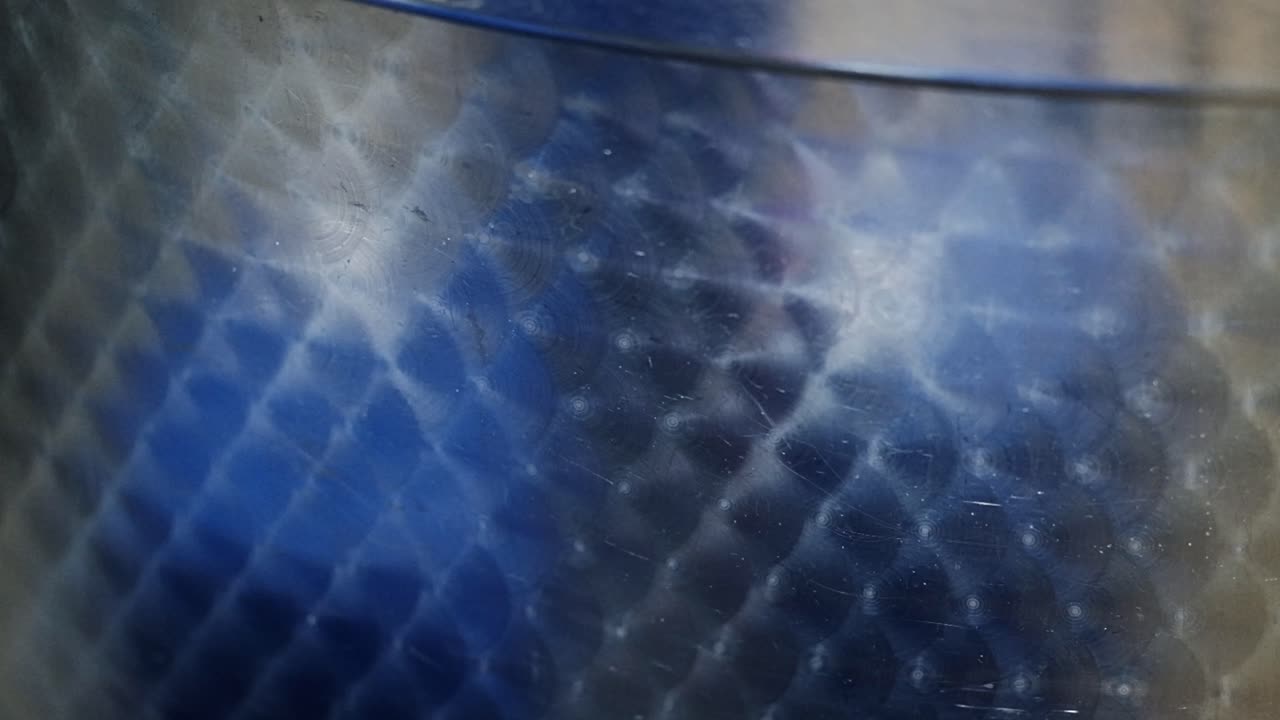 Stainless steel water tank n a factory