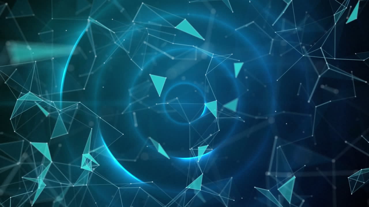 formas abstractas y patrones circulares