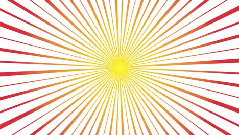 animación de fondo amarillo y blanco en 4k.
