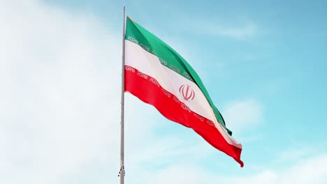 big flag of islamic republic of iran