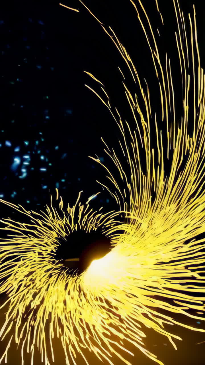 explosión de fuegos artificiales abstractos